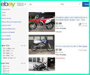 used dirt bike parts