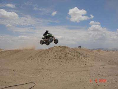 Arctic Cat ATV stunts